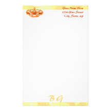 Golden Crown WEDDING stationery