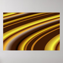 Golden Curve Poster