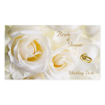 Golden Dream Wedding Favour Tag Business Cards