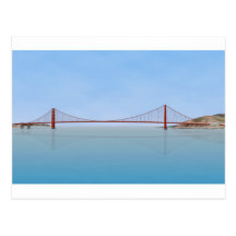 Golden Gate Bridge: 3D Model: Postcards