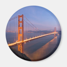 Golden Gate Bridge at Sunset magnet