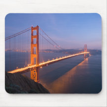 Golden Gate Bridge at Sunset mousepad