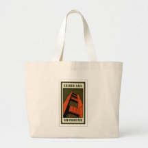 Golden Gate Bridge Canvas Bags