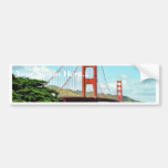 Golden Gate Bridge In San Francisco Bumper Sticker