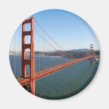 Golden Gate Bridge in San Francisco Magnet
