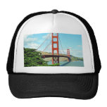 Golden Gate Bridge In San Francisco Mesh Hats