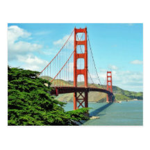 Golden Gate Bridge In San Francisco Post Cards
