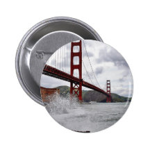 Golden Gate Bridge In San Francisco Seen From Fort Pins