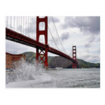 Golden Gate Bridge In San Francisco Seen From Fort Postcard
