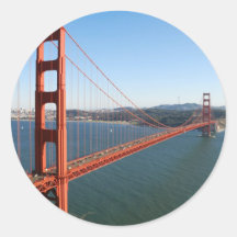 Golden Gate Bridge in San Francisco Sticker