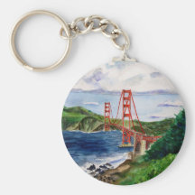 Golden Gate Bridge Keychain