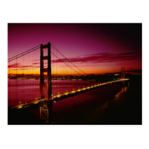 Golden Gate Bridge, San Francisco, California, 5 Postcards