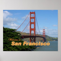 Golden Gate Bridge San Francisco Poster