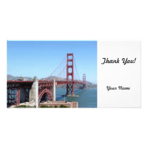 Golden Gate Photo Card Template