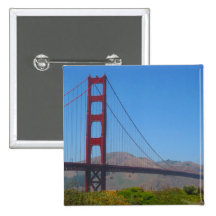 golden gate pinback buttons