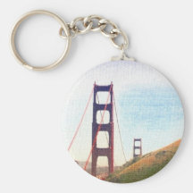 golden gate view key chains
