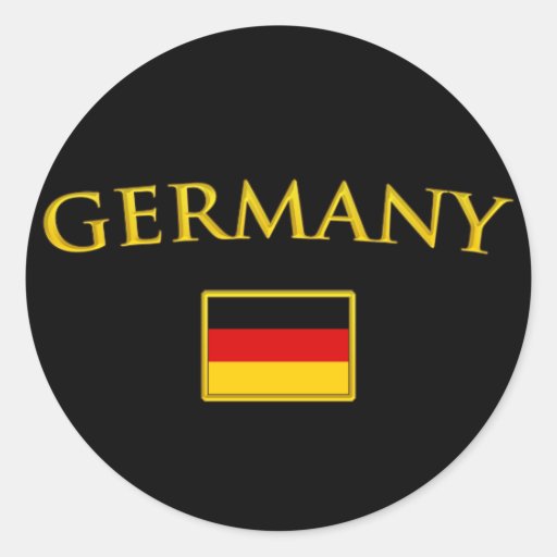 Golden Germany Stickers