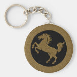 GOLDEN HORSE KEYCHAINS