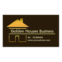 golden houses business card