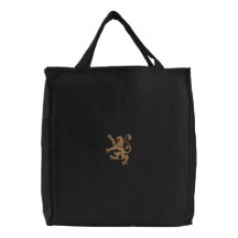 Golden lion Embroidered Bag