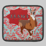 Golden Llama Damask  iPad Sleeve ipad sleeves