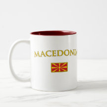 Golden Macedonia Coffee Mugs