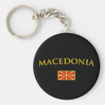 Golden Macedonia Keychain
