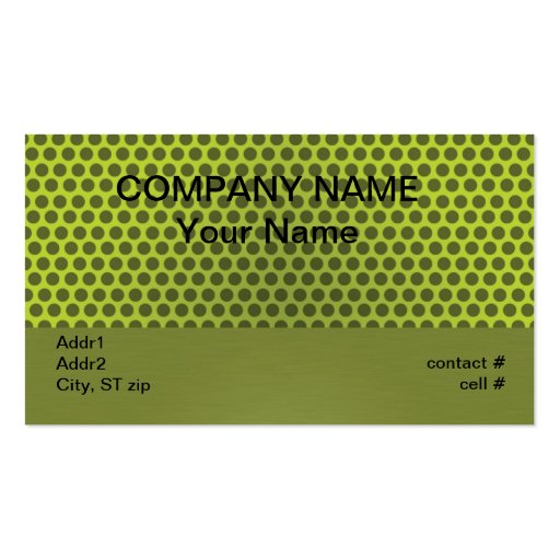 golden mosaic business card