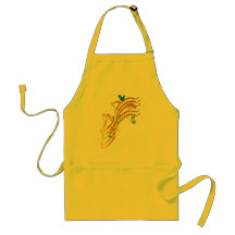 Golden Notes Aprons