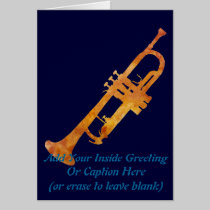 Golden Orange Trumpet cards