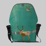 Golden Ornate Deer Messenger Bag messenger bags