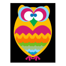 Golden Owl Post Cards