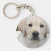 Golden Retriever Puppy Keychain