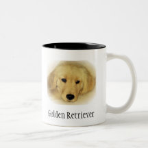 Golden Retriever Puppy Mugs