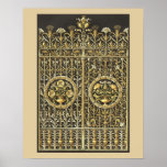 Golden Royal Gate Posters