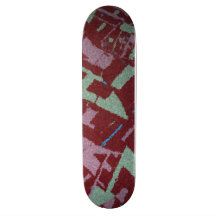 Golden Section Red Skate Board Decks