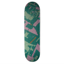 Golden Section Teal Skate Board Decks