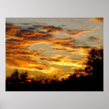 Golden Sky Print