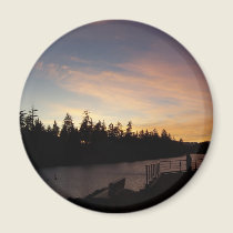 Golden Sunset Dreams magnets