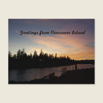 Golden Sunset postcards