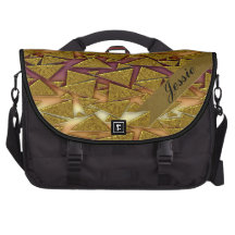 Golden Triangles Commuter Bag