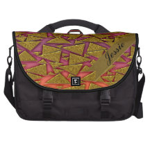 Golden Triangles Commuter Bag