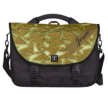 Golden Triangles Commuter Bag