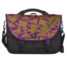 Golden Triangles Commuter Bag