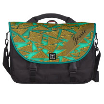 Golden Triangles Commuter Bag