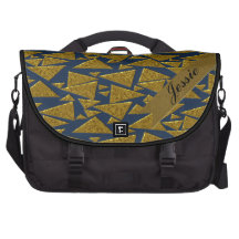 Golden Triangles Commuter Bag