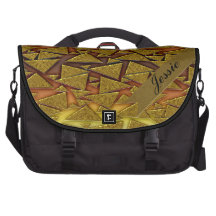 Golden Triangles Commuter Bag