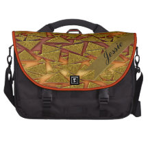 Golden Triangles Commuter Bag