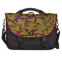 Golden Triangles Commuter Bag