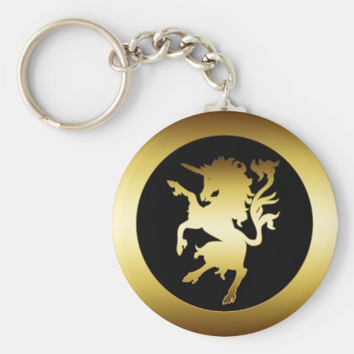 GOLDEN UNICORN KEY CHAINS